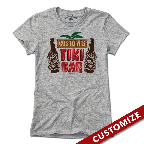 Custom Name s Tiki Bar T-Shirt Sale