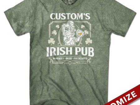 Custom Name s Irish Pub T-Shirt Online