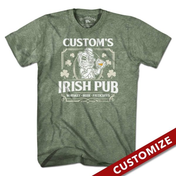 Custom Name s Irish Pub T-Shirt Online