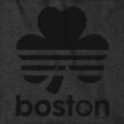 Boston Shamrock Blackout Tailgater Hoodie For Cheap