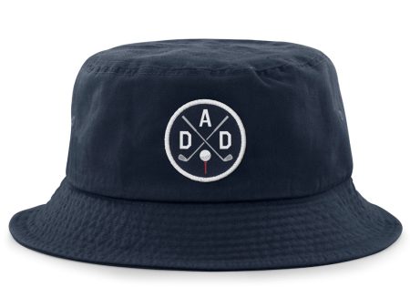 Golf DAD Emblem Bucket Hat Fashion