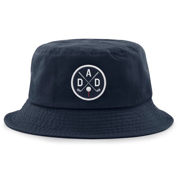 Golf DAD Emblem Bucket Hat Fashion