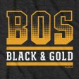 BOS Black & Gold Hoodie Online Sale