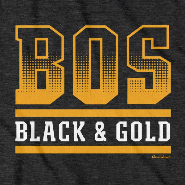 BOS Black & Gold Hoodie Online Sale