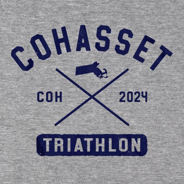 Cohasset Triathlon Arch Cross Hoodie Hot on Sale