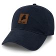 Maine Leather Patch Dad Hat Hot on Sale