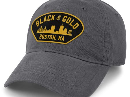 Black & Gold Boston Naval Dad Hat Supply