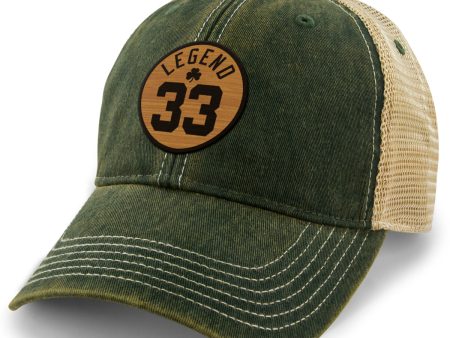 Legend 33 Wood Grain Patch Dirty Water Trucker Supply