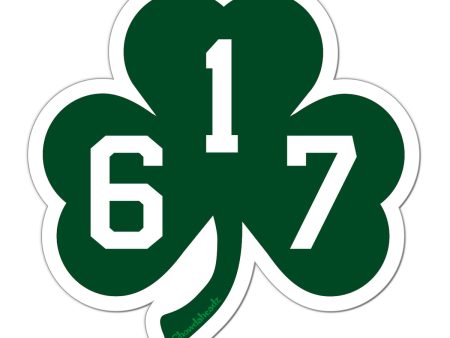 617 Shamrock Sticker Online Hot Sale