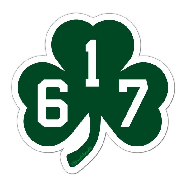 617 Shamrock Sticker Online Hot Sale