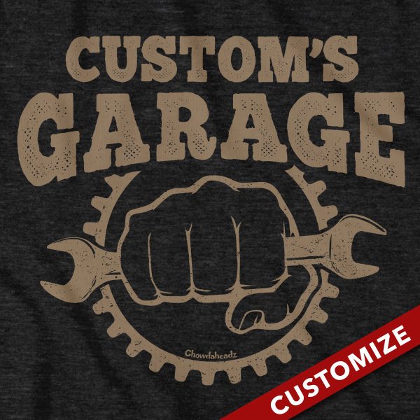 Custom Name s Garage T-Shirt Online now