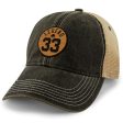 Legend 33 Wood Grain Patch Dirty Water Trucker Supply