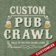 Custom Name s Pub Crawl T-Shirt For Sale