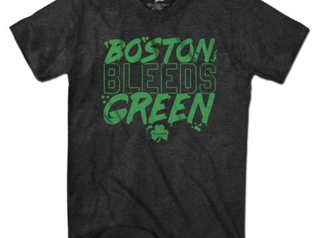 Boston Bleeds Green T-Shirt Sale