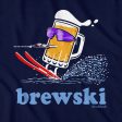 Brewski Waterskiing T-Shirt For Cheap