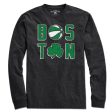 Boston Basketball Stacked T-Shirt Cheap