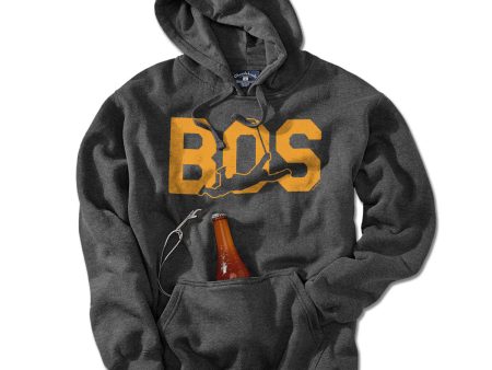 BOS Hockey Dive Tailgater Hoodie Discount