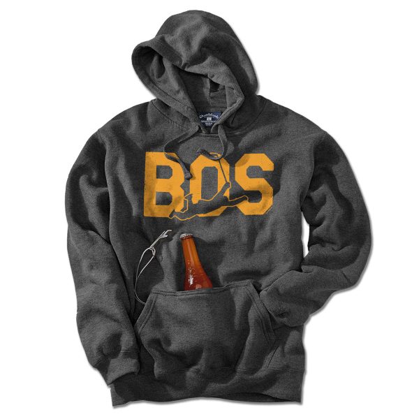 BOS Hockey Dive Tailgater Hoodie Discount