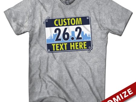 Custom Race Bib T-Shirt For Sale