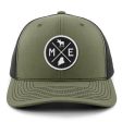 Maine Circle Emblem Classic Snapback Trucker Cheap