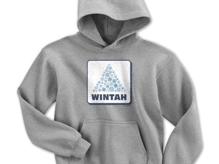 Wintah Snowflake Sign Youth Hoodie Discount