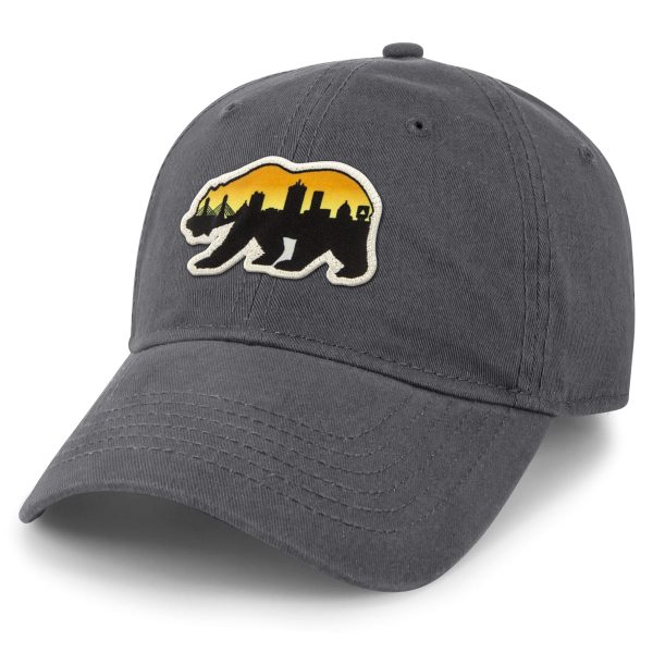 Boston Bear Skyline Dad Hat Online Hot Sale