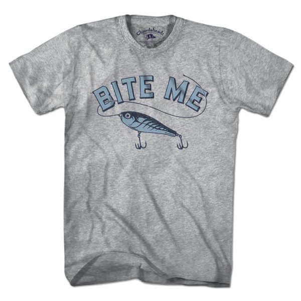 Bite Me Fishing T-Shirt on Sale