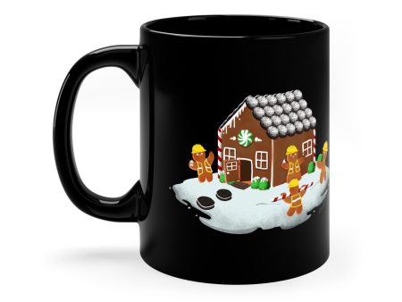 Gingerbread Construction 11oz Coffee Mug Online now