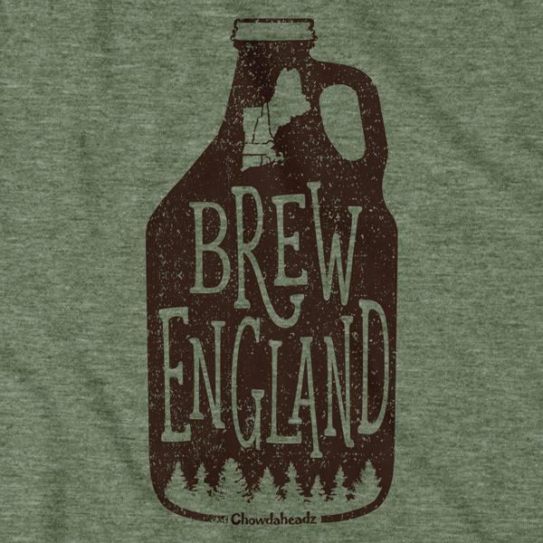 Brew England Growler T-Shirt Cheap