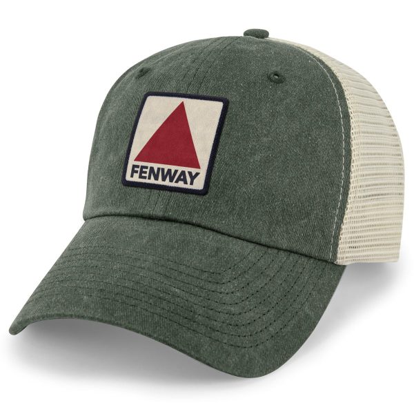 Fenway Printed Patch Relaxed Trucker Fashion