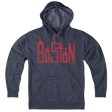 Boston Skyline Letters Hoodie Fashion