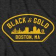 Black & Gold Boston Naval T-Shirt Online