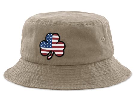 Shamrock Stars & Stripes Bucket Hat on Sale