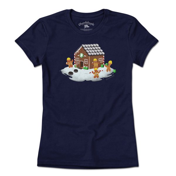 Gingerbread Construction T-Shirt For Sale