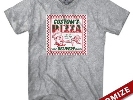 Custom Name s Pizza T-Shirt Cheap