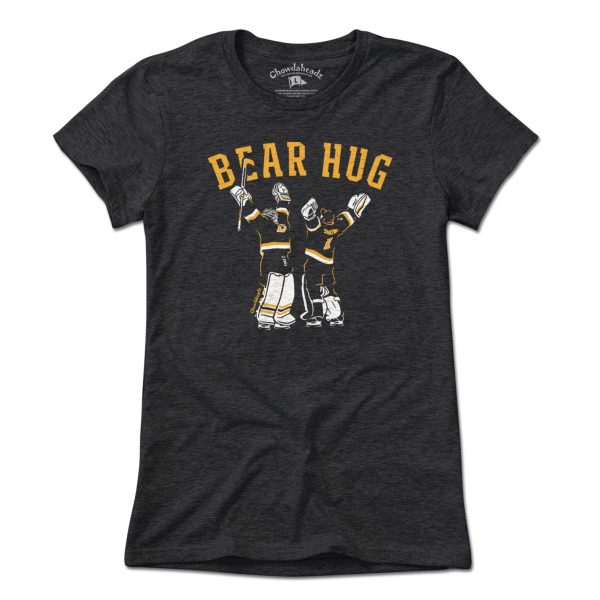 Bear Hug Boston Hockey T-Shirt Hot on Sale