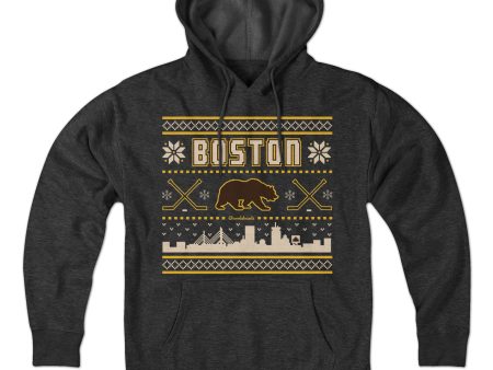 Boston Black & Gold Holiday Sweater Hoodie Online Sale