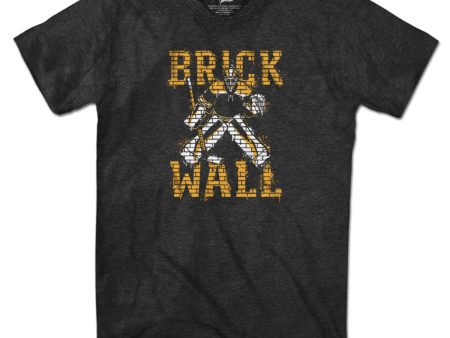 Brick Wall Boston Hockey T-Shirt Discount