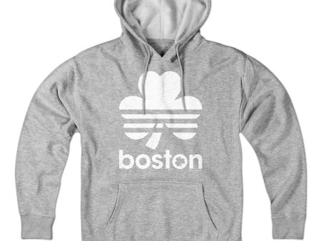 Boston Shamrock Retro Hoodie Supply