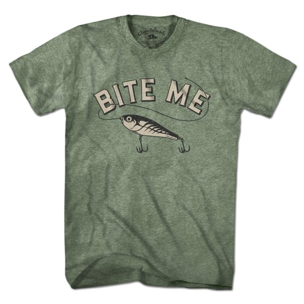 Bite Me Fishing T-Shirt on Sale