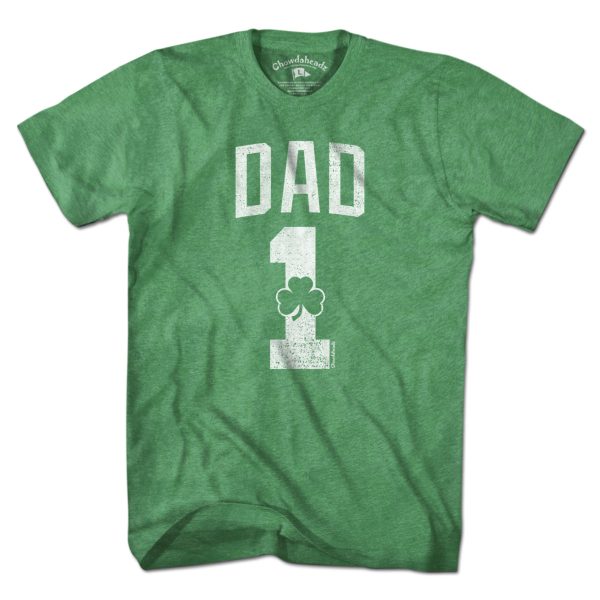 #1 Irish Dad T-Shirt Cheap