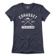 Cohasset Triathlon Arch Cross White T-Shirt Fashion