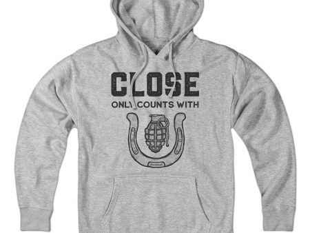 Close Only Counts With... Hoodie For Discount