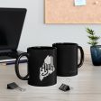 Ayuh Maine 11oz Black Mug Fashion