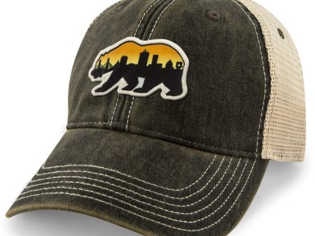 Boston Bear Skyline Patch Dirty Water Trucker Fashion