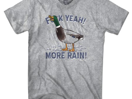 F Yeah! More Rain! Duck T-Shirt Online Sale