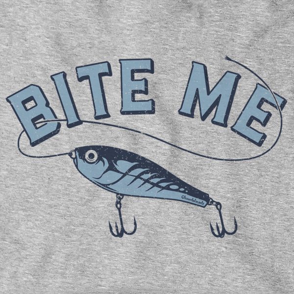 Bite Me Fishing Hoodie For Cheap