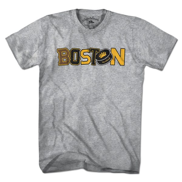 Boston Black & Gold Pride T-Shirt on Sale