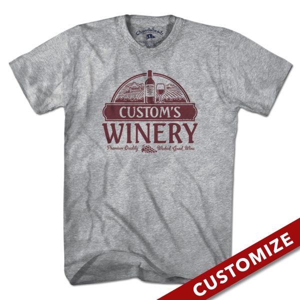 Custom Name s Winery T-Shirt on Sale