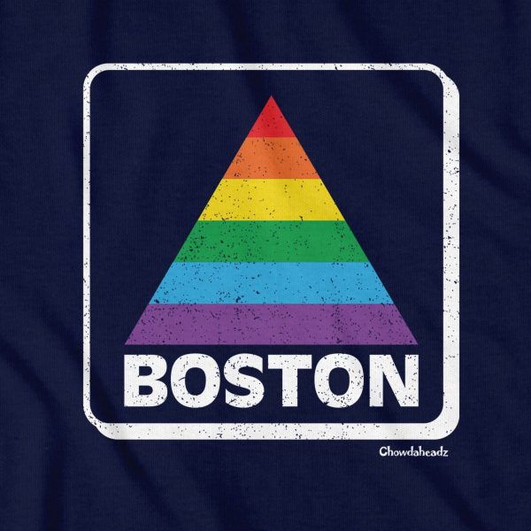 Boston Pride Sign T-Shirt Hot on Sale